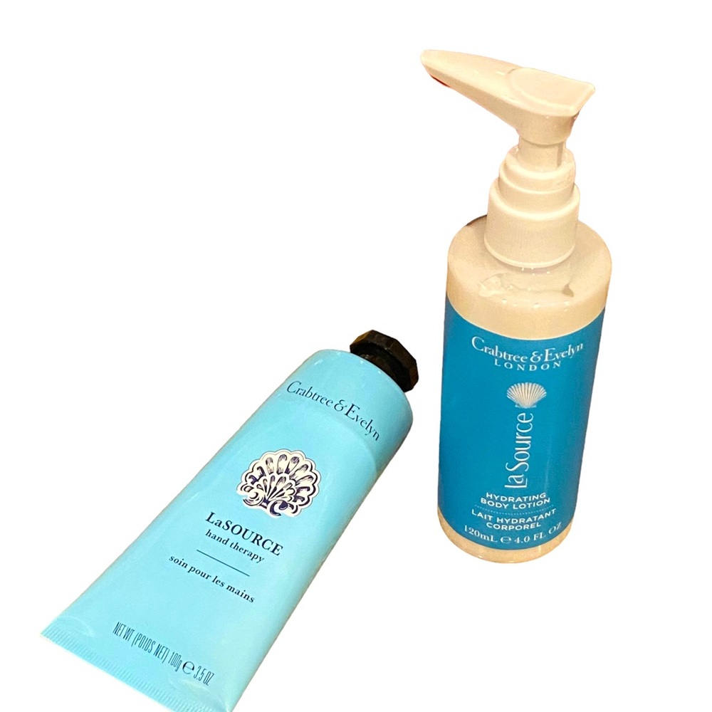 Crabtree & Evelyn LaSource hand cream & body lotion - NEW & HTF!!